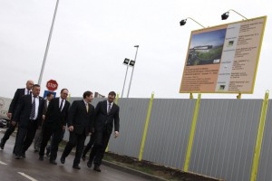 Aleksandar Vučić u poseti fabrici Svarovski