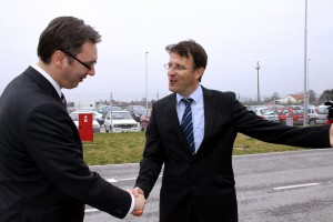 Aleksandar Vučić u poseti fabrici ContiTech (Continental)