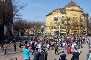 Javno snimanje neformalnog promotivnog spota za Suboticu