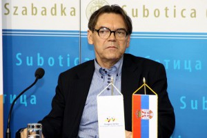 Potpisivanje ugovora povodom rekonstrukcije i sanacije deonice puta Bajmok - GP