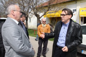 Obilazak početka radova na sanaciji puta u Njegoševoj ulici u Bajmoku