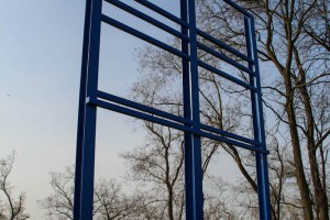 Postavljanje stubova i noseće konstrukcije za semafor