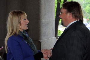 Majkl Devenport, šef delegacije Evropske unije u Srbiji, u poseti Subotici