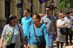 Obeležavanje Slave hrama Vaznesenja Gospodnjeg - Spasovdana (litija kroz grad)