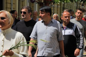 Obeležavanje Slave hrama Vaznesenja Gospodnjeg - Spasovdana (litija kroz grad)