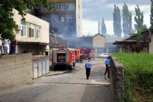 Požar u subotičkoj bolnici