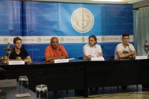 Predstavljanje rezultata rvača Spartaka na Mediteranskim igrama