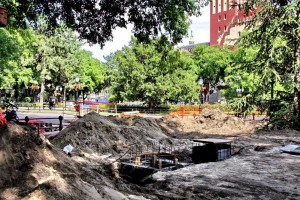 Radovi na rekonstrukciji magistralnog toplovoda u centru grada