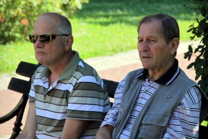 Polaganje venaca na spomenik Žrtvama fašizma