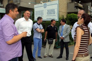 Aleksandar Vulin, Ministar za rad, zapošljavanje, socijalna i boračka pitanja, u poseti Gerontološkom centru