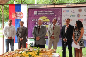 Otvaranje 11. teniskog turnira "Palić open" za teniserke