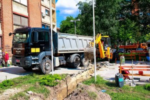Radovi na rekonstrukciji magistralnog toplovoda