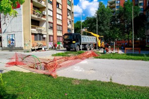 Radovi na rekonstrukciji magistralnog toplovoda