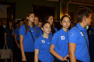 Prijem za žensku juniorsku reprezentaciju Srbije u odbojci