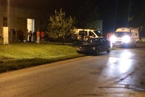 Ispred porodične kuće Tijane Jurić