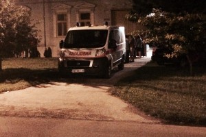 Ispred porodične kuće Tijane Jurić