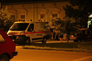 Ispred porodične kuće Tijane Jurić