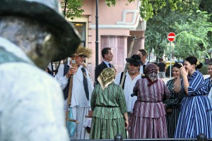 Dužijanca 2014 - Polaganje venaca na spomenik Risaru i spomen bisti Blaška Rajića