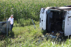 Saobraćaјna nesreća kod Bačke Topole (prevrtanje autobusa i putnici u subotičkoj bolnici)