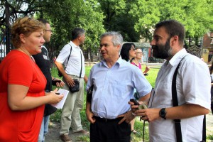 Obilazak objekta povodom završetka radova na zapadnoj fasadi