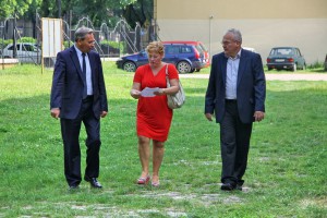 Obilazak objekta povodom završetka radova na zapadnoj fasadi