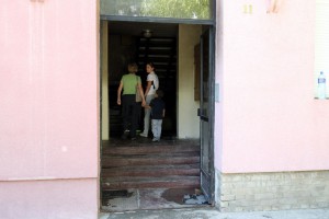 Požar na Teslinom naselju