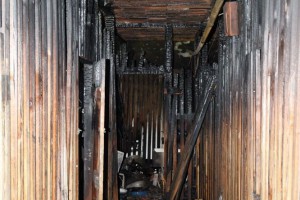 Požar na Teslinom naselju