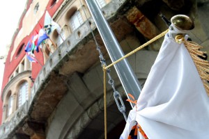 Dan grada 2014: Podizanje gradske zastave