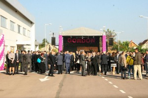 Otvaranje fabrike "Gordon" (Kalcedonija - Calzedonia)