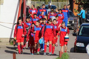 Trening ženske kadetske fudbalske reprezentacije Srbije