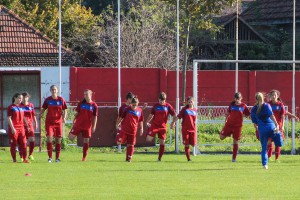 Trening ženske kadetske fudbalske reprezentacije Srbije