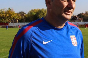 Trening ženske kadetske fudbalske reprezentacije Srbije
