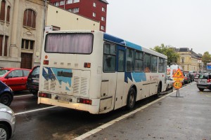 Saobraćajna gužva u centru grada