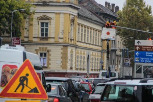 Saobraćajna gužva u centru grada