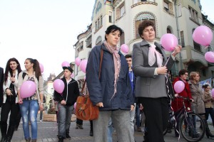 Šetnja povodom obeležavanja meseca borbe protiv raka dojke