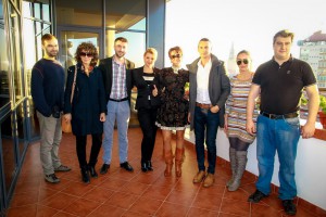 Romana u hotelu Galleria, najavljujući svoj Novogodišnji nastup