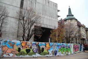 Zamena zaštitne ograde na gradilištu Narodnog pozorišta