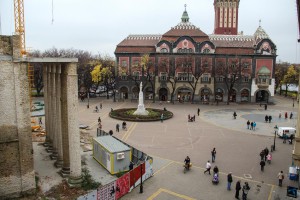Zamena zaštitne ograde na gradilištu Narodnog pozorišta
