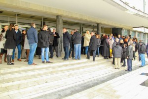 Protest advokata ispred Suda