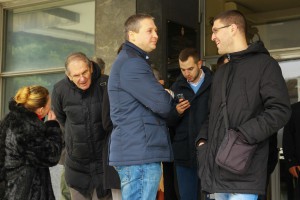 Protest advokata ispred Suda