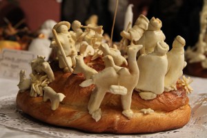 Izložba božićnjaka u vestibilu Gradske kuće