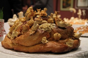 Izložba božićnjaka u vestibilu Gradske kuće