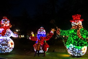 Novogodišnje ukrašavanje grada i porodica Snešković :)