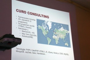 Predavanje na temu razvoja aplikacija za mobilne platforme upotrebom web tehnologija