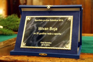 Proglašenje najboljih sportista 2014. u izboru Subotičkih novina