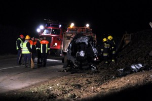 Saobraćajna nesreća na putu između Mišićeva i Bajmoka