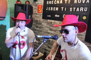 Prednovogodišnje zagrevanje u klubu Dvorištance (#NG2015)