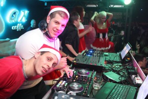 Prednovogodišnje zagrevanje u klubu Sax (#NG2015)