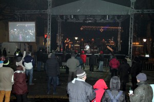 Doček Nove godine na Gradskom trgu u Subotici (#NG2015)