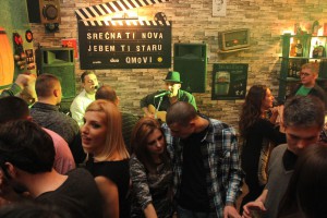 Doček Nove godine u klubu Dvorištance (#NG2015)